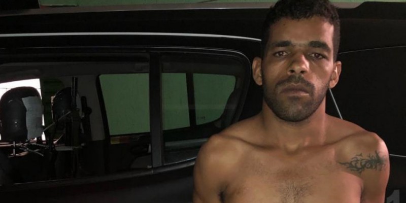 Polícia Militar prende homem suspeito de matar advogado (Foto: Divulgação/Rotam) 