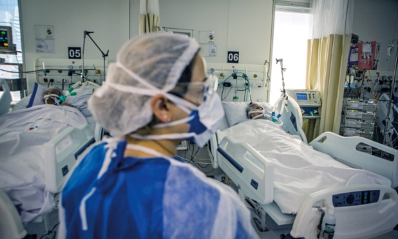 Taxa de ocupação de leitos de UTI se mantem em 85% | Foto: Reprodução