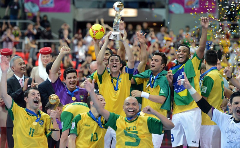 Brasil campeão em 2012. Foto: Divulgação