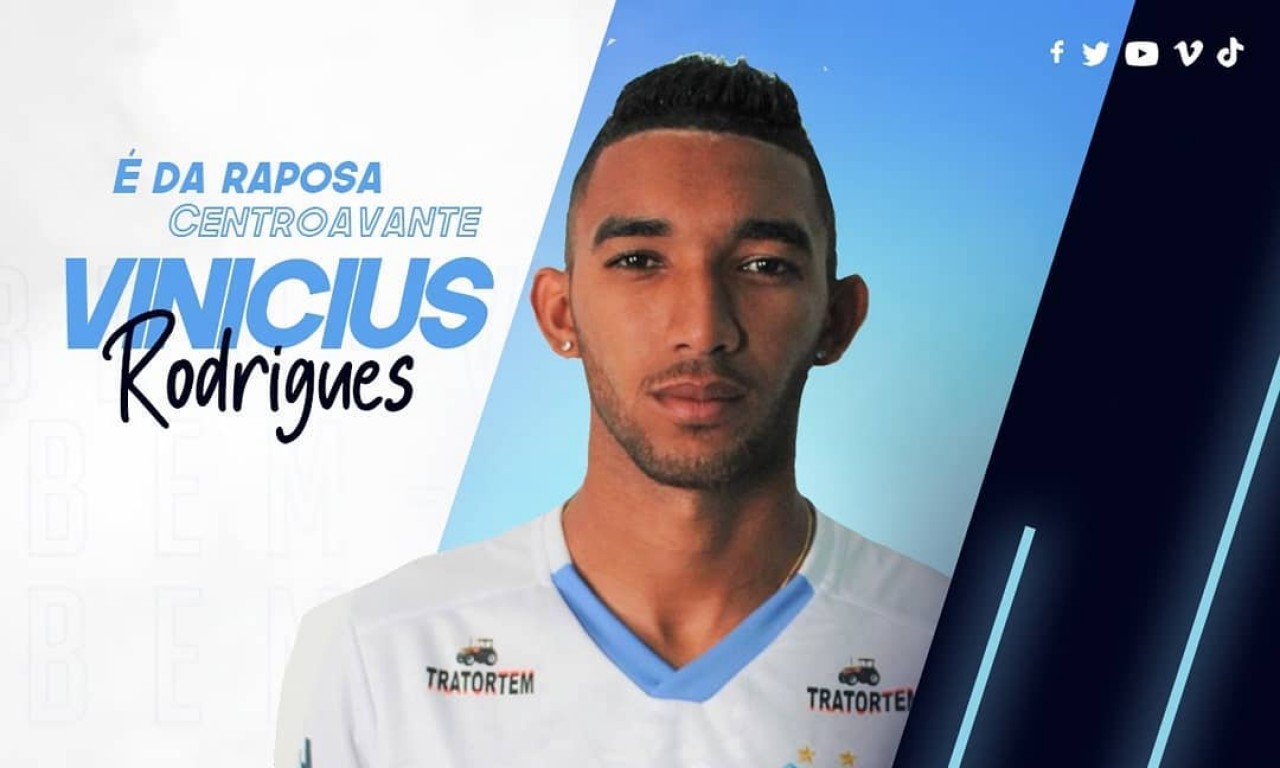 Atacante Vinicius em sua última temporada, atuando pelo Crato fez doze gols em doze jogos | foto: Comunicação GEA