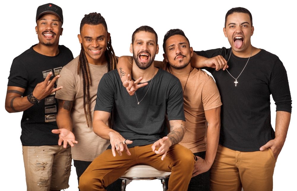 Akatu foi criado em 2015 por três jovens apaixonados por pagode e hoje é uma banda em ascensão | Foto: Reprodução