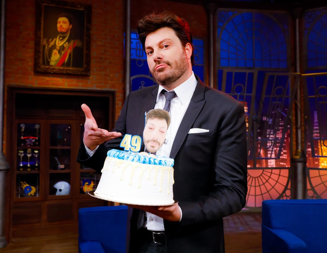 O apresentador confessou não ter gostado da comemoração. | Foto: Reprodução