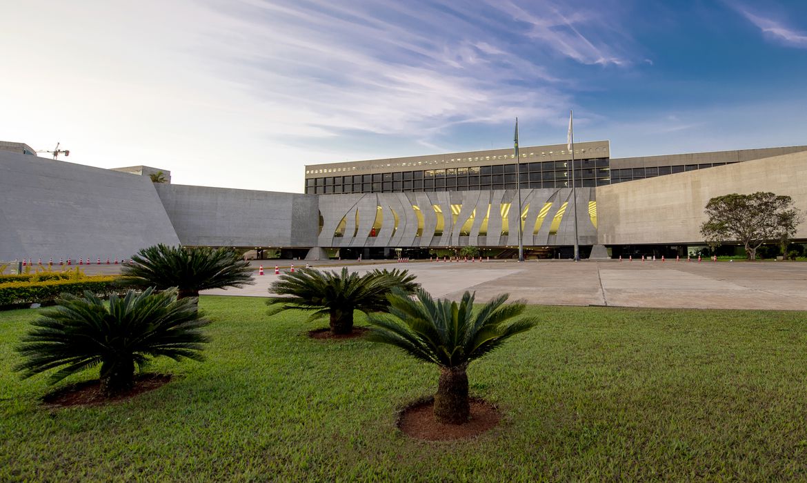 Edifício sede do Superior Tribunal de Justiça.