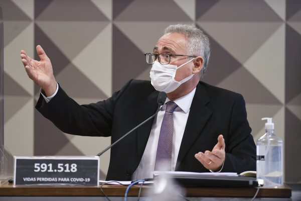 Representante da operadora de planos de saúde foi ouvido na CPI da Covid-19 na tarde desta quarta-feira e enfrentou duras críticas dos senadores. | Foto: Reprodução