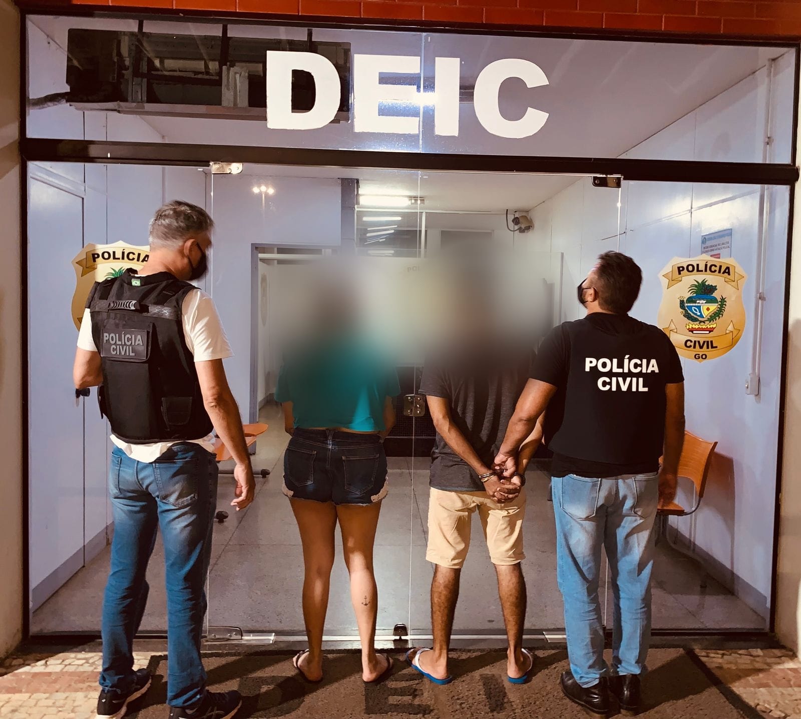 Investigação teve início após uma outra suspeita ser presa em flagrante pelo mesmo crime, em abril. | Foto: Reprodução