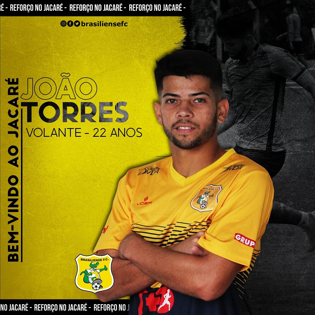 Jogador passou pelas categorias de base do Goiás e estava no futebol paulista | foto: Comunicação Brasiliense