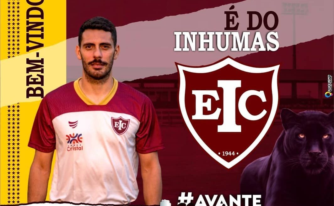 Atacante Dimba retorna após um ano, quando foi artilheiro do clube na Divisão de Acesso, tendo quatro gols em cinco jogos | foto: Comunicação Inhumas