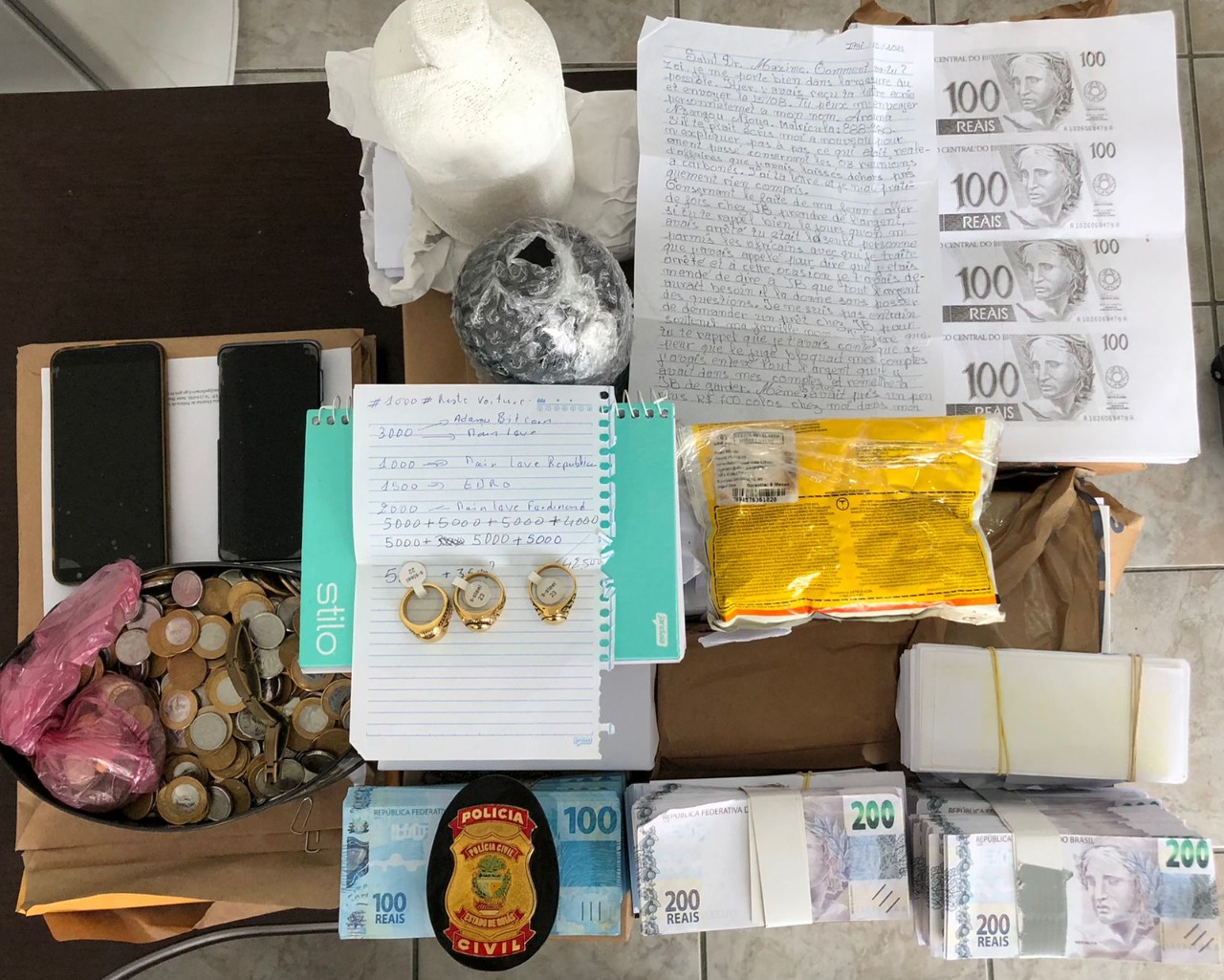 Golpe conhecido como "dinheiro negro" enganava vítimas com um suposto processo químico. | Foto: Reprodução