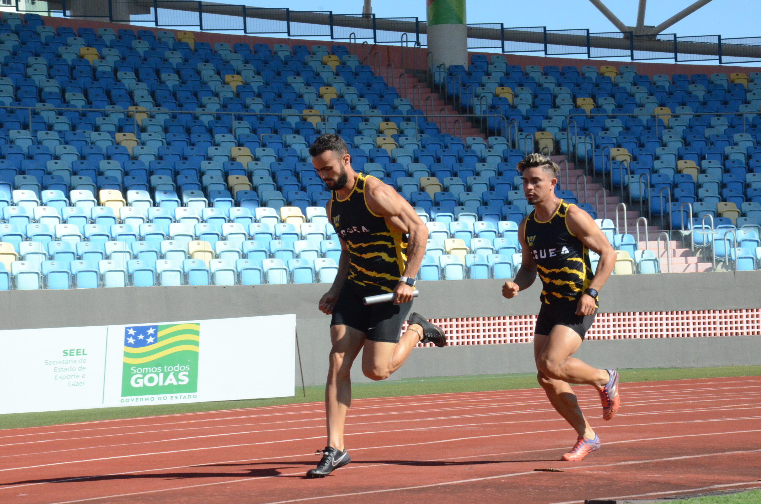 Competidores goianos realizaram no Olímpico a preparação para o Troféu Brasil de Atletismo | Foto: Mantovani Fernandes/Seel