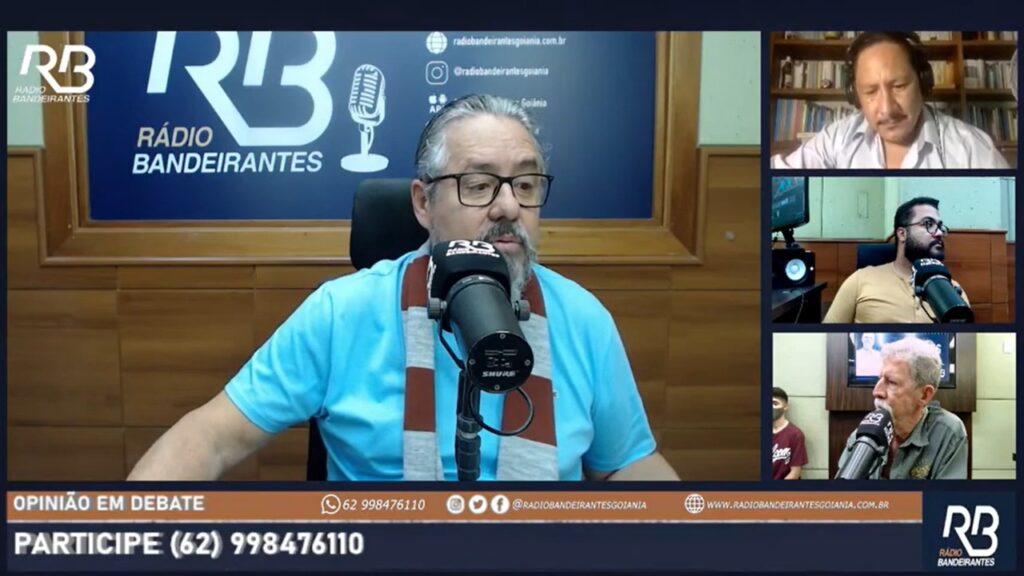 O acadêmico foi alvo de preconceito durante o Opinião em Debate, da Rádio Bandeirantes AM. | Foto: Reprodução