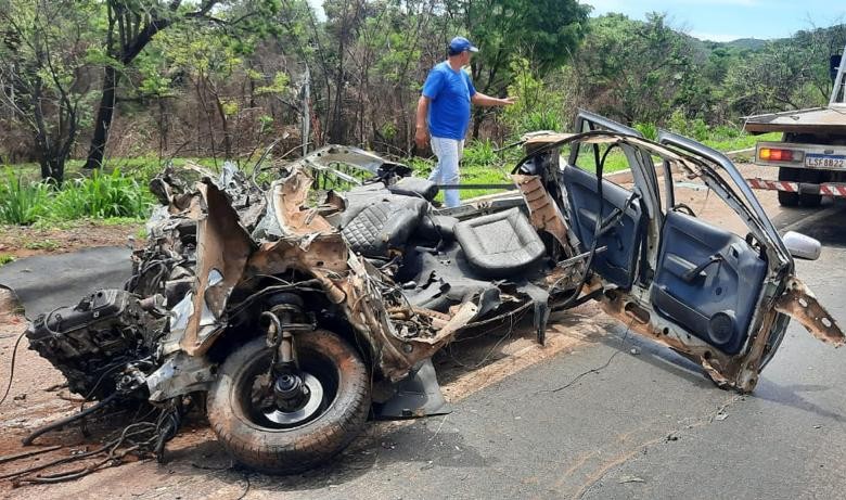 O motorista chegou a ser socorrido com vida, mas não resistiu aos ferimentos e morreu na unidade hospitalar | Foto: Divulgação/ PRF