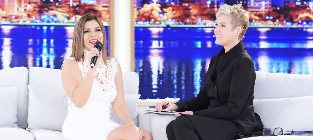 "Como uma pessoa que trabalhou para criança fala isso?", questionou a apresentadora. | Foto: Reprodução