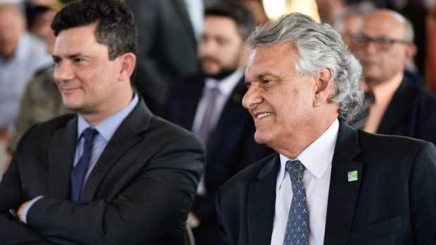 Governador goiano é um dos poucos políticos sem resistência ao ex-juiz e ex-ministro de Bolsonaro | Foto: Reprodução