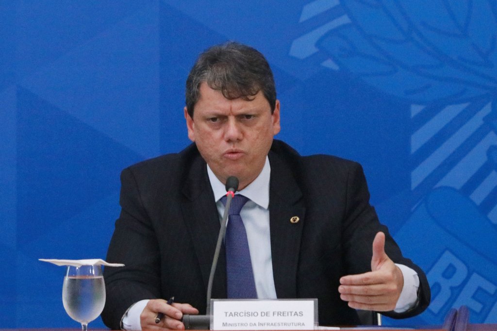 Ministro da Infraestrutura, Tarcísio de Freitas, pode disputar o Senado por Goiás | Foto: Reprodução