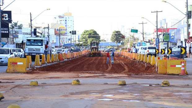 Pesquisa do Instituto FoxMappin, do grupo O Hoje, mostrou que mais de 1 milhão de goianienses estão insatisfeitos com as diversas obras inacabadas espalhadas pela capital | Foto: Reprodução