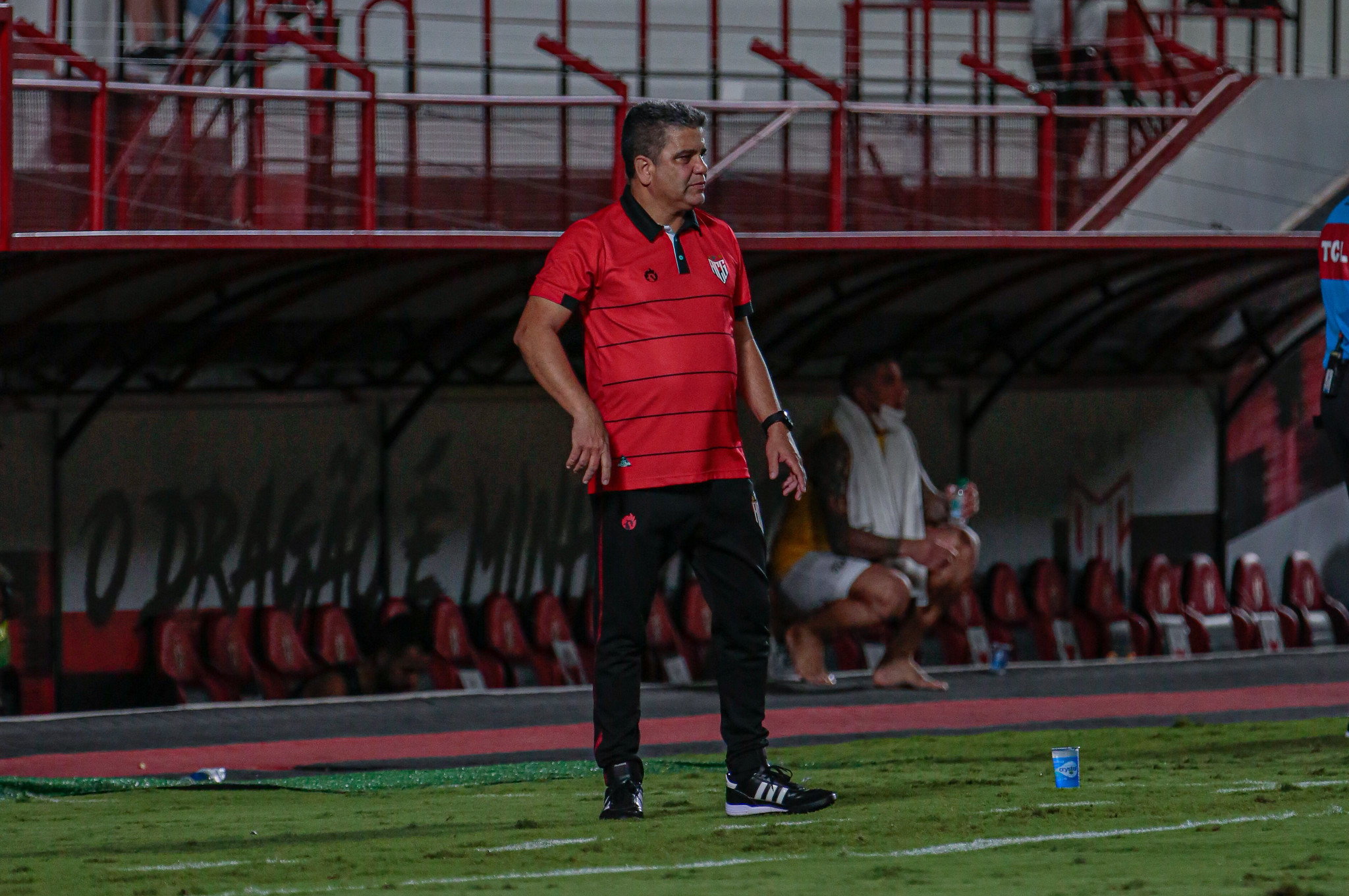 Marcelo Cabo destacou as “finais” que o Atlético-GO vai ter pela frente nos próximos dias | Foto: Bruno Corsino/ACG