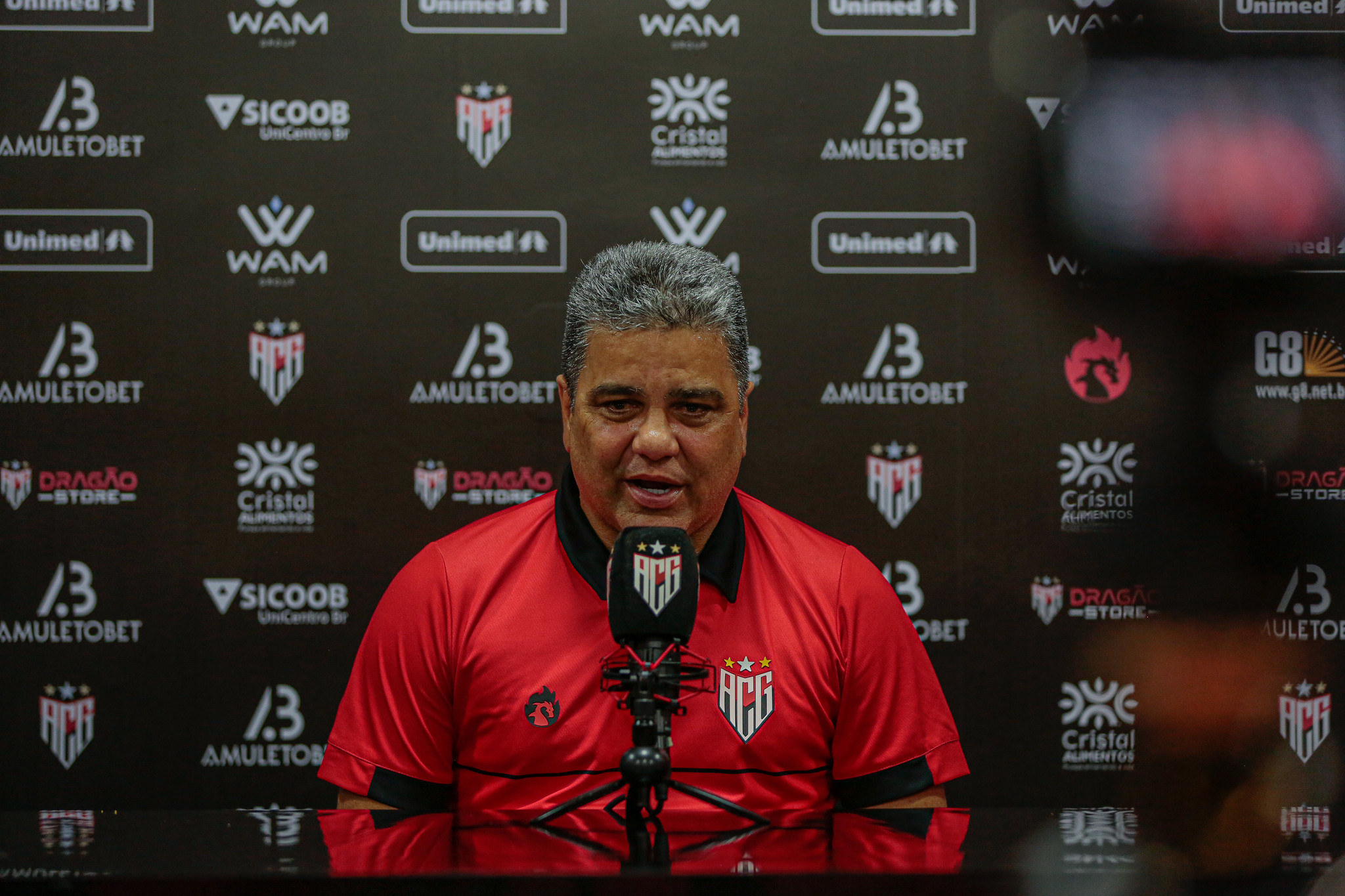 Treinador ainda não conseguiu uma vitória desde quando retornou para a terceira passagem no Atlético-GO | Foto: Bruno Corsino/ACG
