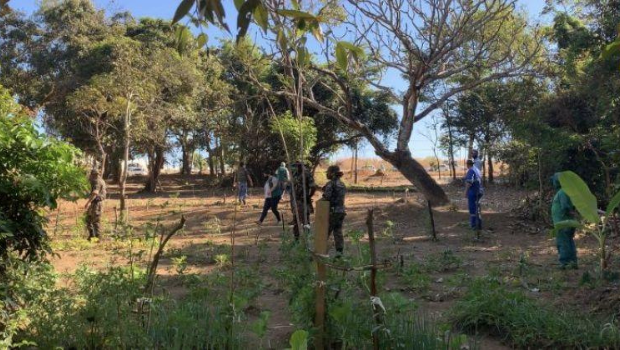 A prefeitura informa que o local é uma área privada | Foto: Reprodução