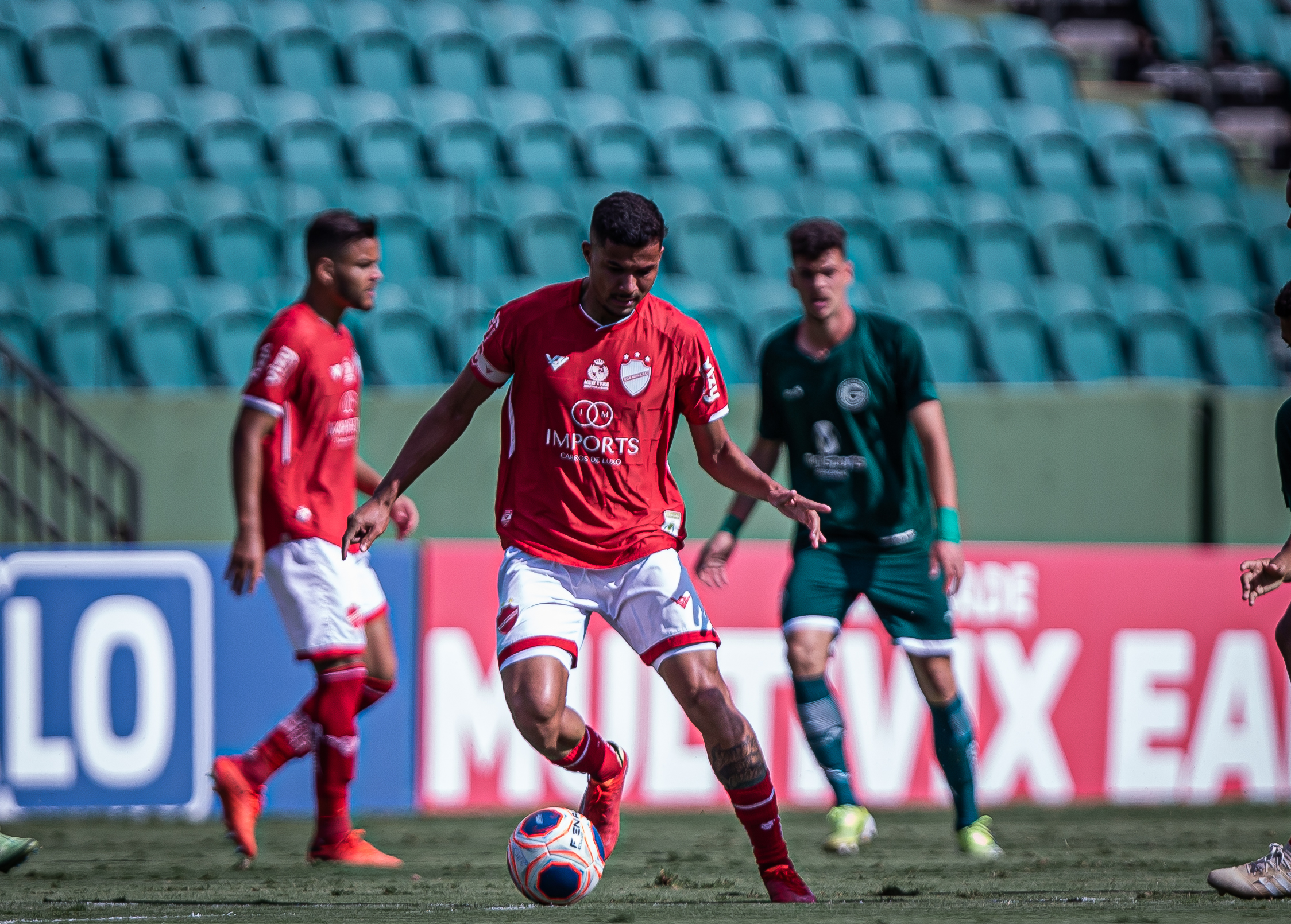 O volante Atanásio foi o capitão do Vila Nova no vice-campeonato estadual da categoria sub-20 | Foto: Heber Gomes