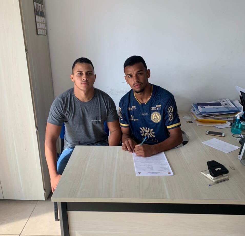 Jogador assinou com a Cidinha na última quinta-feira até outubro de 2022 | foto: Arquivo pessoal