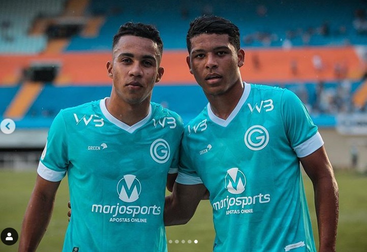 Pratas-da-casa, dupla esmeraldina subiu para o time principal em 2019, na campanha da Série A | foto: Rosiron Rodrigues / Goiás EC