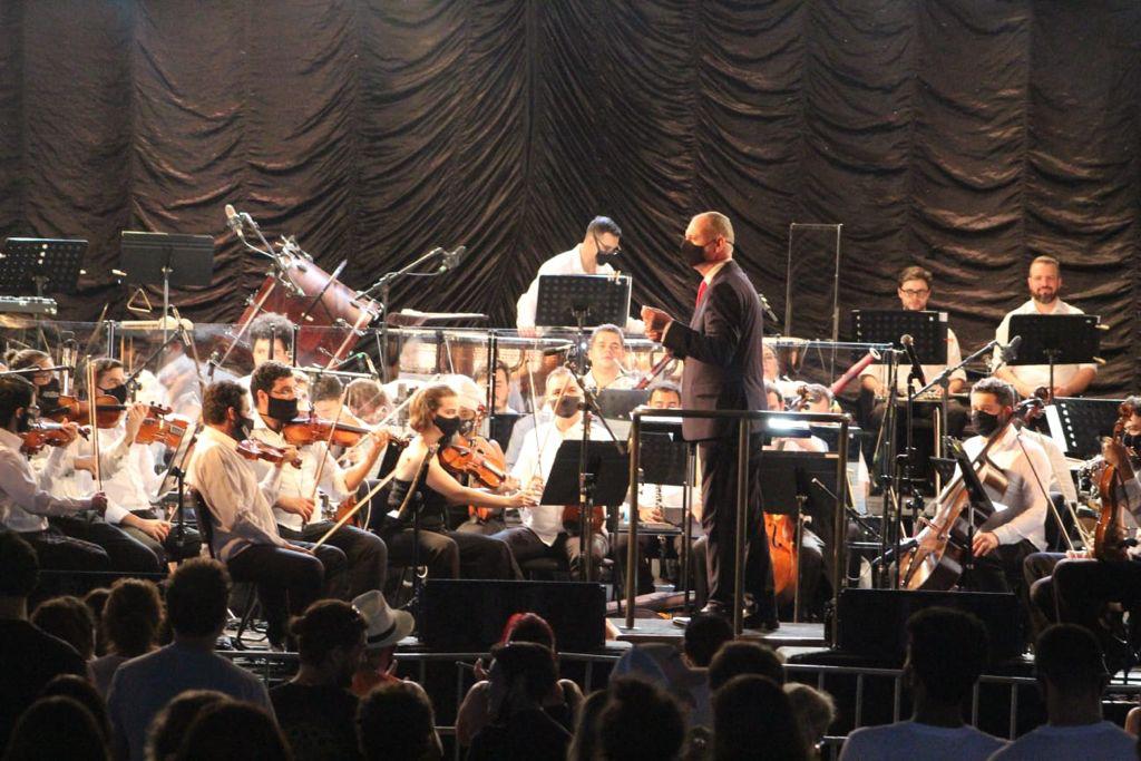 Última apresentação foi da Orquestra Filarmônica de Goiás, com um concerto embalado por clássicos | Foto: Reprodução
