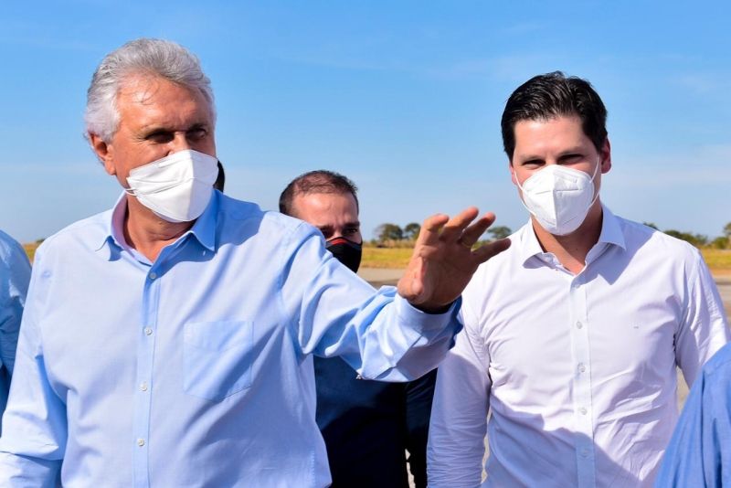 Ronaldo Caiado e Daniel Vilela estiveram diretamente envolvidos na maioria dos acontecimentos  Foto; Reprodução