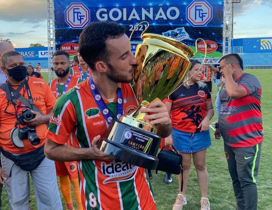 Volante foi um dos destaques da equipe, onde marcou três gols na competição | foto: Arquivo pessoal