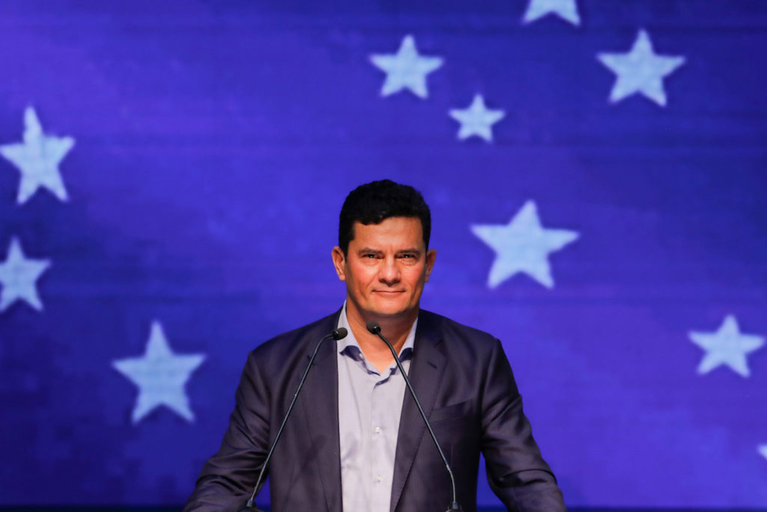 Mesmo com a queda, Moro mantém a rejeição de mais de 51% do eleitorado, enquanto o líder das pesquisas tem a rejeição de 39%  Foto; Reprodução