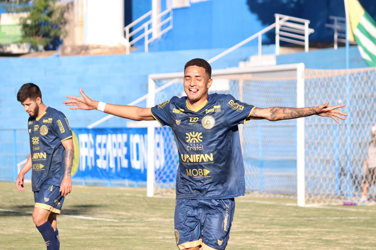 Atacante Wesley Lelo chegou para a Série D e em dez jogos, marcou três gols | foto: Nicolle Mendes / Aparecidense