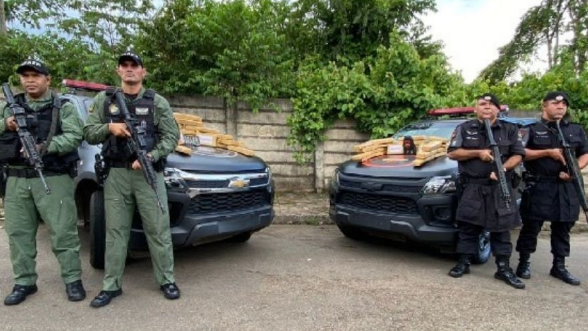 A ação foi feita em conjunto entre equipes do GRAER e CPE | Foto: PMGO