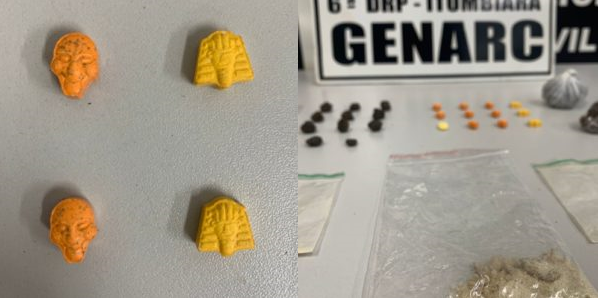 Além do MDMA, mais conhecido como MD, a jovem vendia outras drogas como haxixe, ecstasy e maconha. | Foto: Reprodução