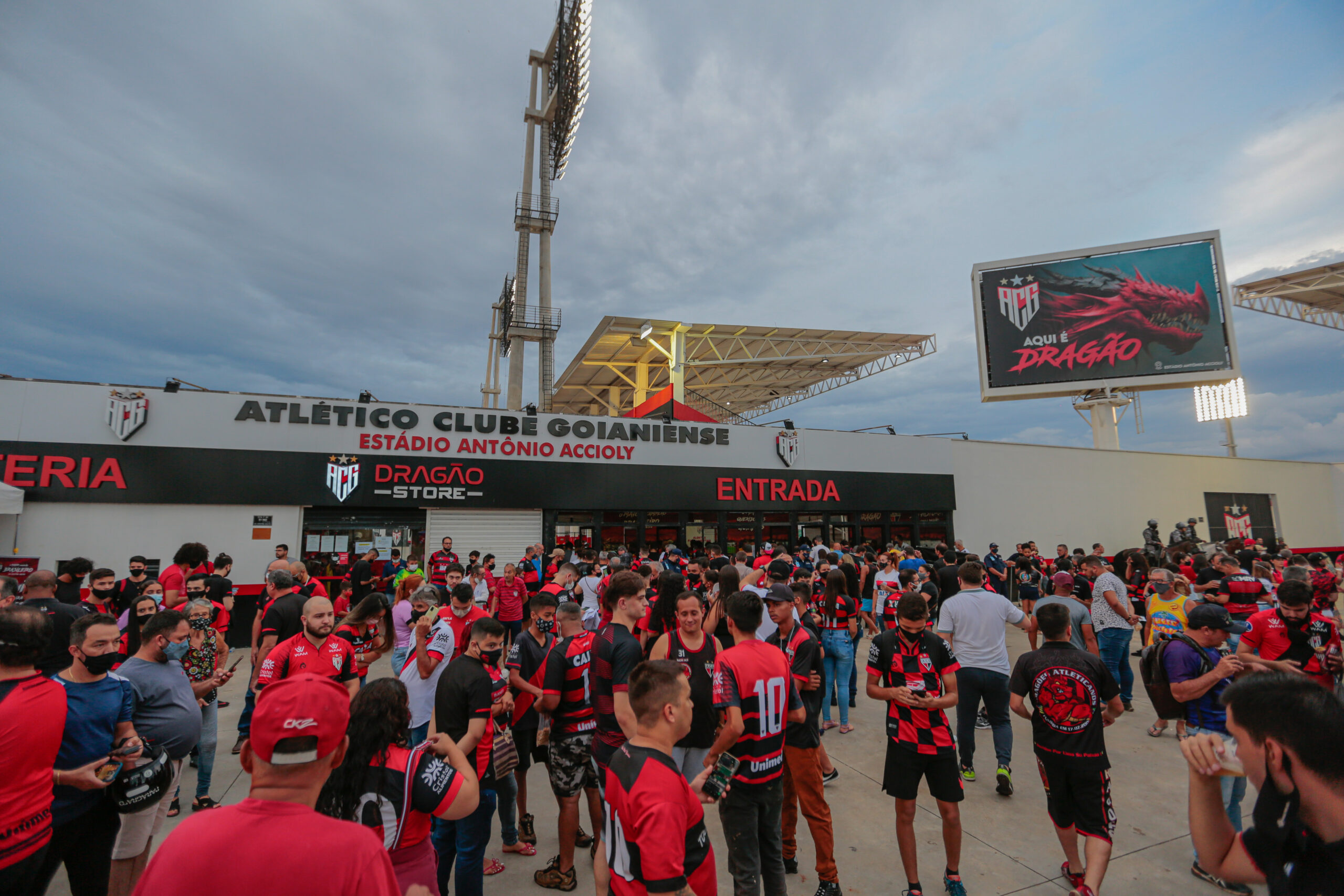 Para ver o último jogo do Atlético-GO na Série A de 2021, o torcedor rubro-negro terá de pagar 20 ou 40 reais | Foto: Bruno Corsino/Atlético CG
