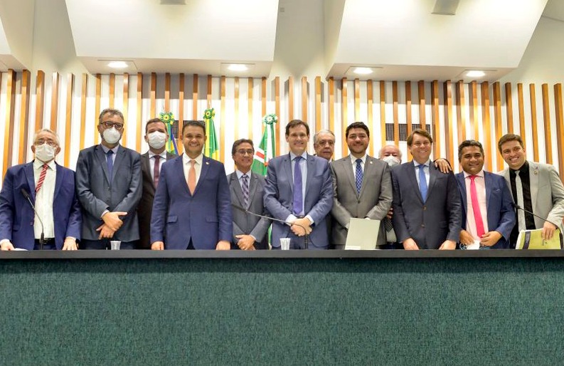 No encerrando dos trabalhos do período de convocação extraordinária, o Plenário da Assembleia Legislativa aprovou 18 matérias na sessão deliberativa desta terça-feira, 21. | Foto: Alego