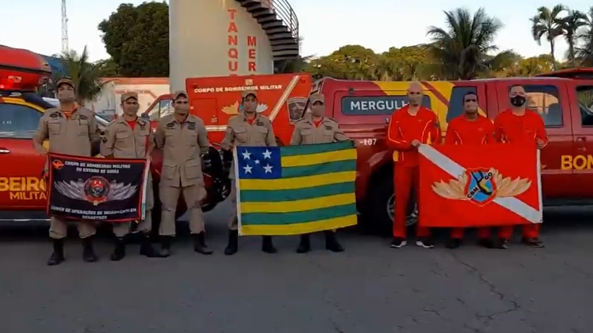 Os desastres já somam centenas de vítimas e famílias desabrigadas nas regiões sul e sudeste da Bahia | Foto: Divulgação/ CBMGO