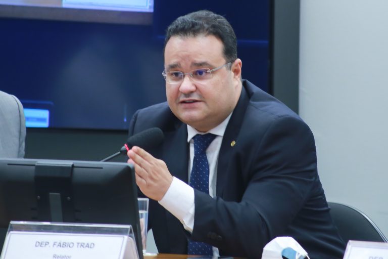 Deputado Fábio Trad, relator do projeto de lei. | Foto: Reprodução/Paulo Sérgio/Câmara dos Deputados