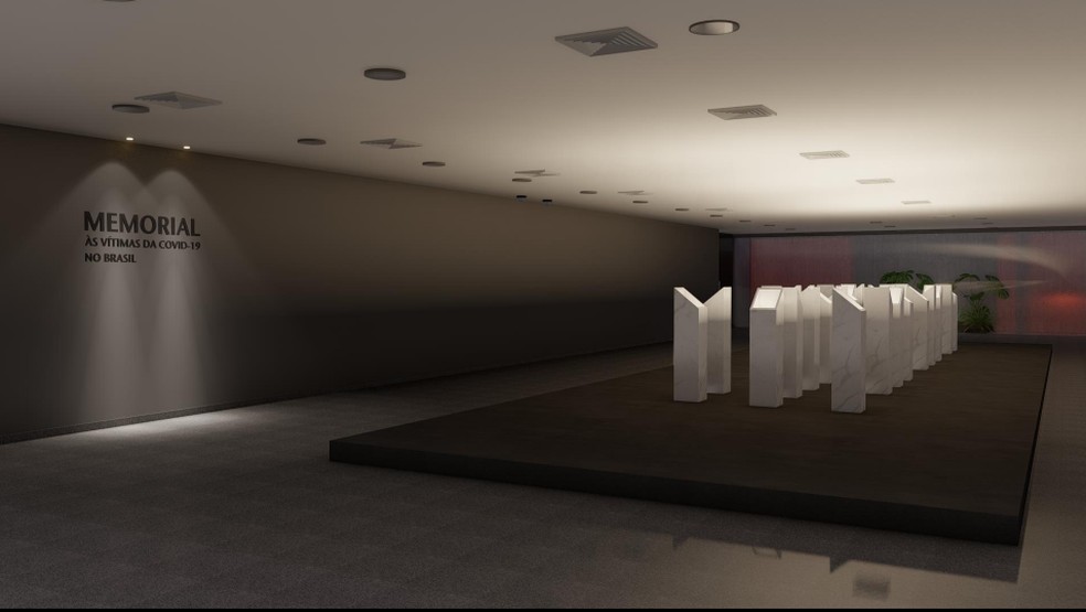 A criação foi proposta pela CPI da Covid como forma de homenagear e deixar viva a memoria daqueles que se foram vítimas da doença. | Foto: Reprodução