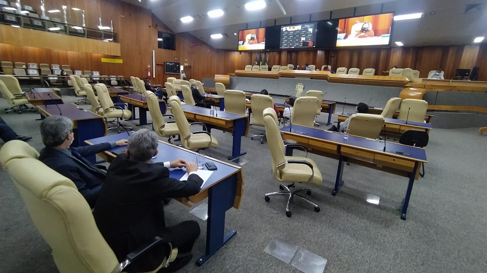 Plenário da Câmara Municipal de Goiânia  | Foto: Yago Sales