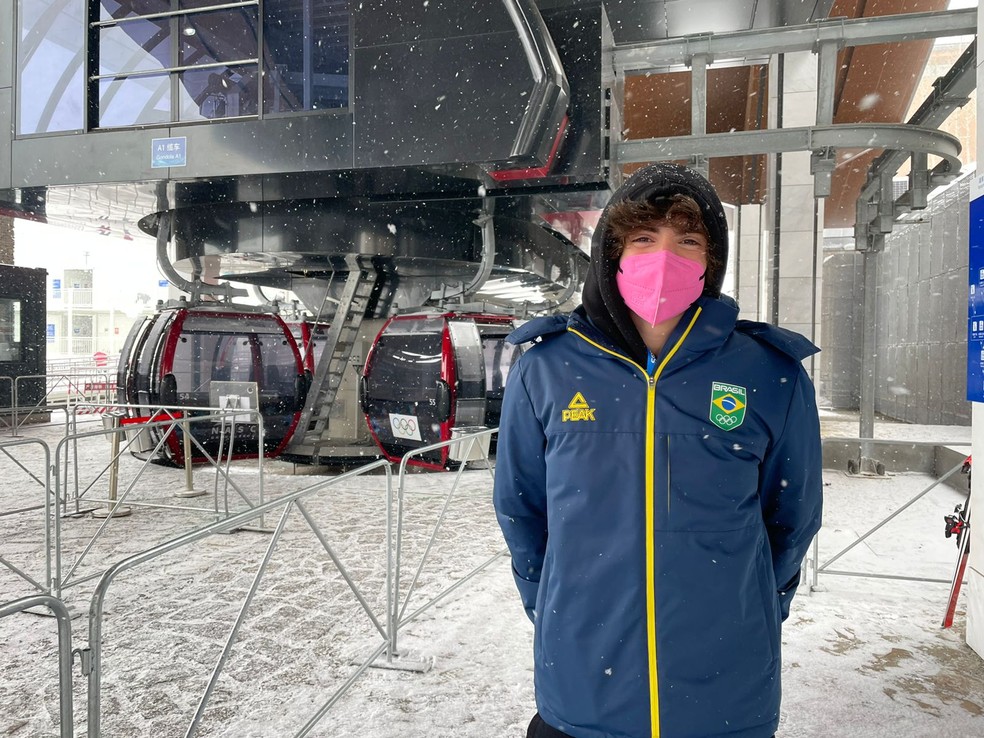 O Comitê Olímpico do Brasil, porém, ainda mantém Michel como plano A e espera a liberação do atleta para a prova de slalom, do esqui alpino, na próxima quarta-feira | Foto: Divulgação COB