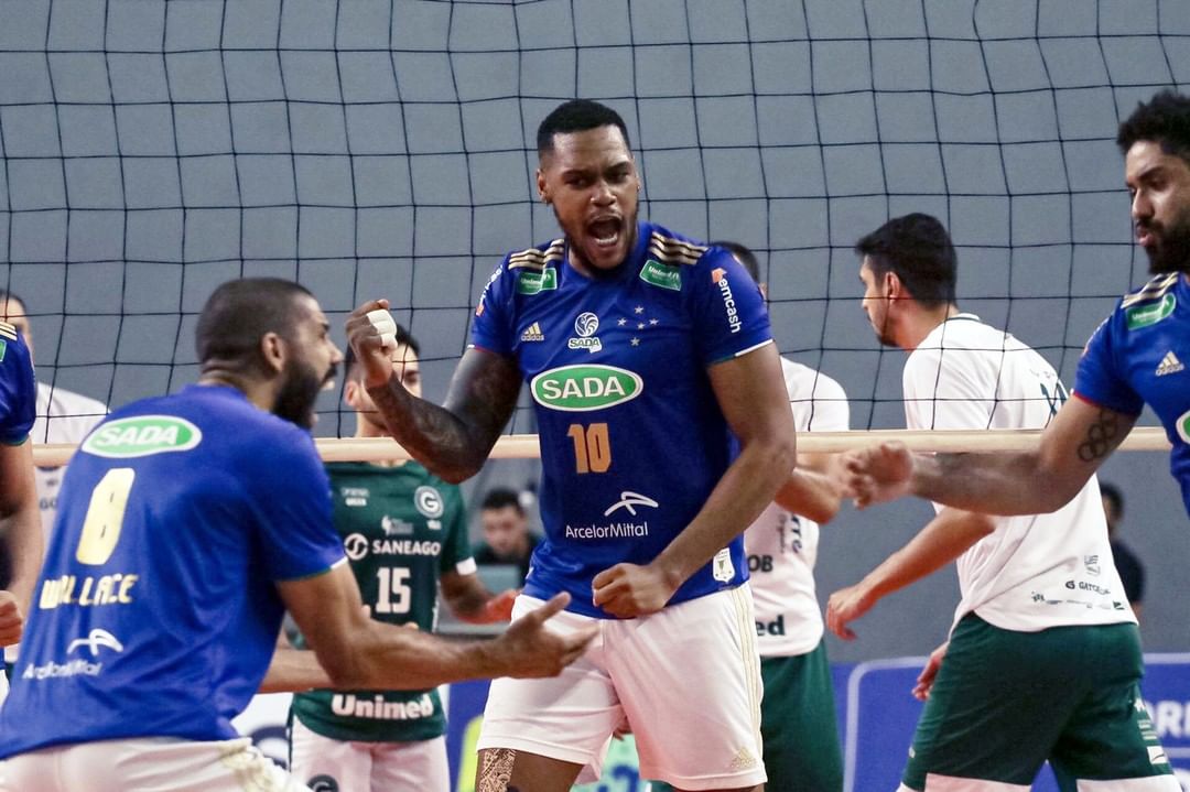 Goiás Vôlei é derrotado pelo Sada Cruzeiro e se complica na luta pela permanência na Superliga | Foto: Tathy Serbêto/Goiás Vôlei
