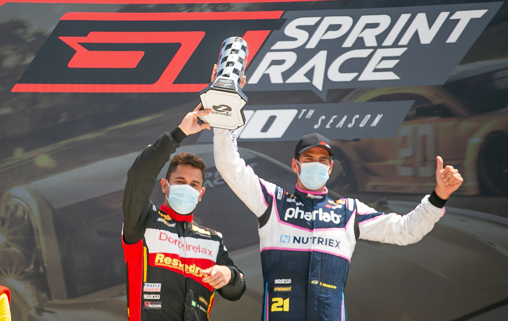 Thiago Camilo fará o seu terceiro ano consecutivo completo na competição e Teixeira será a primeira temporada na íntegra | Foto: Luciano Santos/SiGCom