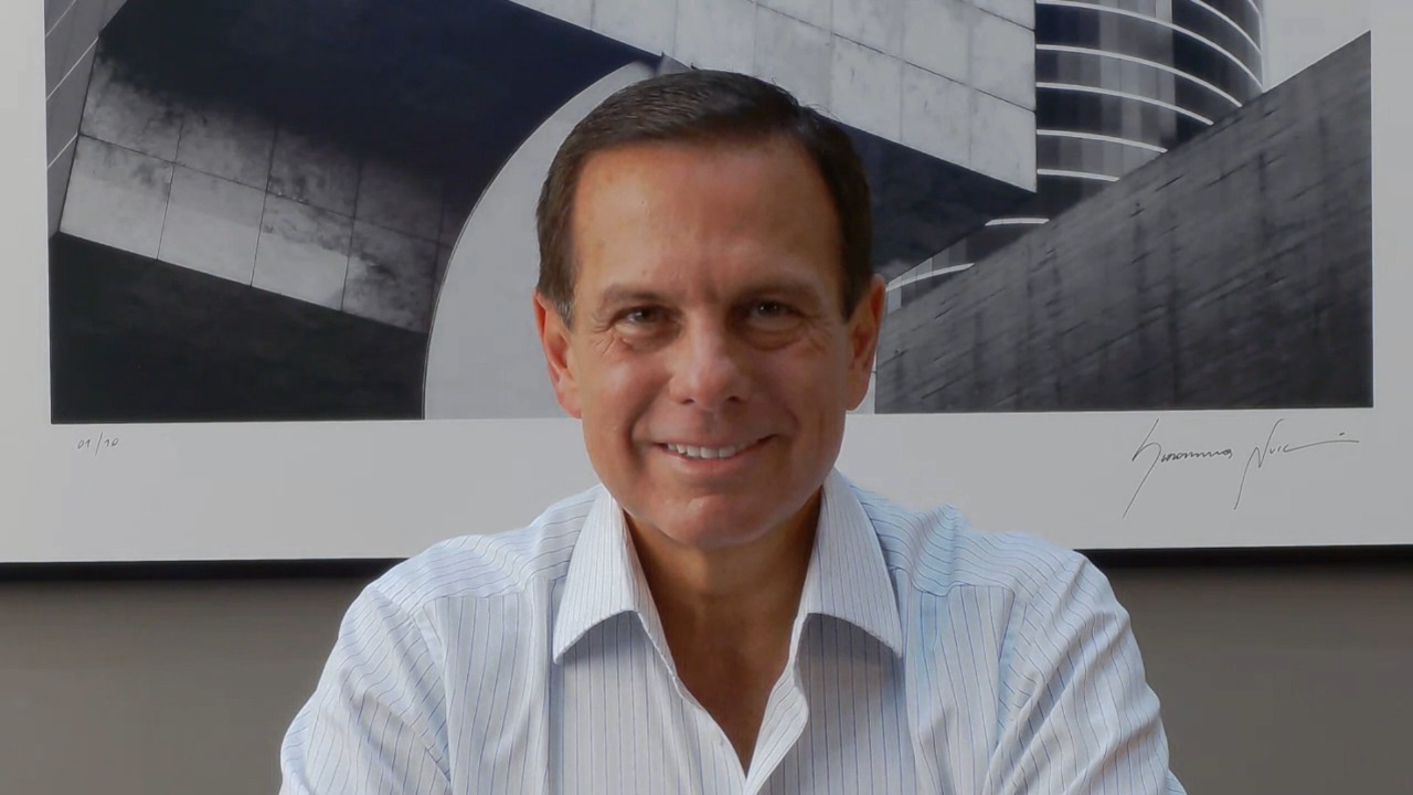 "O eleitor nessa eleição de 2022 não vai querer fazer teste como fez em 2018 com o presidente Bolsonaro que foi um teste com um péssimo resultado", disse João Dória em entrevista ao O Hoje | Foto: Reprodução