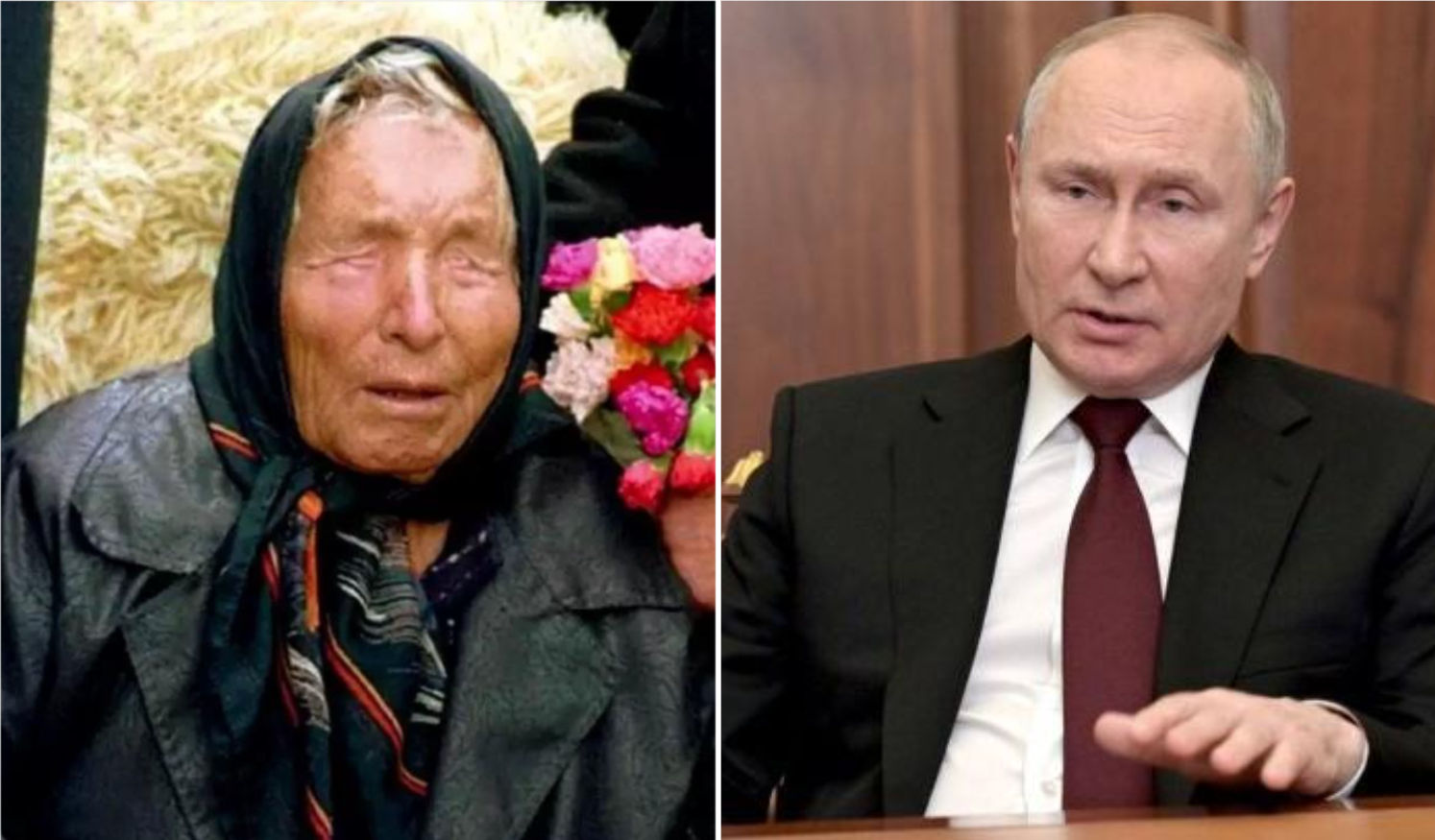 Vanga teria previsto que Vladimir Putin se tornaria o “governador do mundo” depois que a Europa se tornasse uma 'terra devastada' | Foto: Reprodução