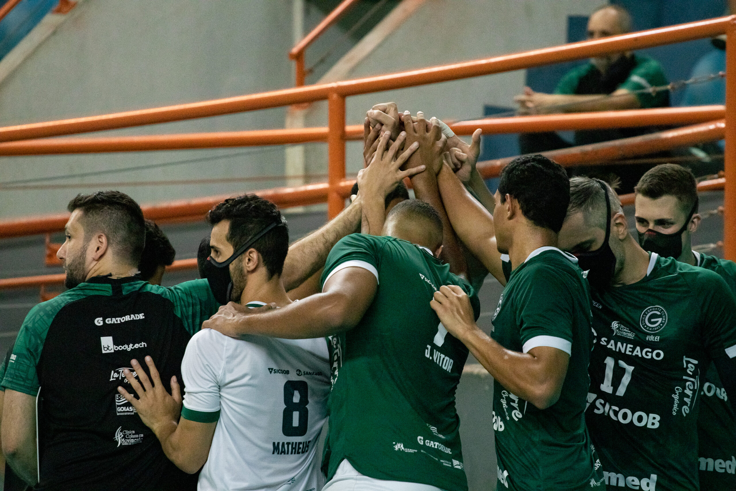 "Até o peito me doer": Goiás Vôlei faz jogo decisivo contra o Sesi-SP nesta quarta-feira | Foto: Tathy Serbêto/Goiás Vôlei