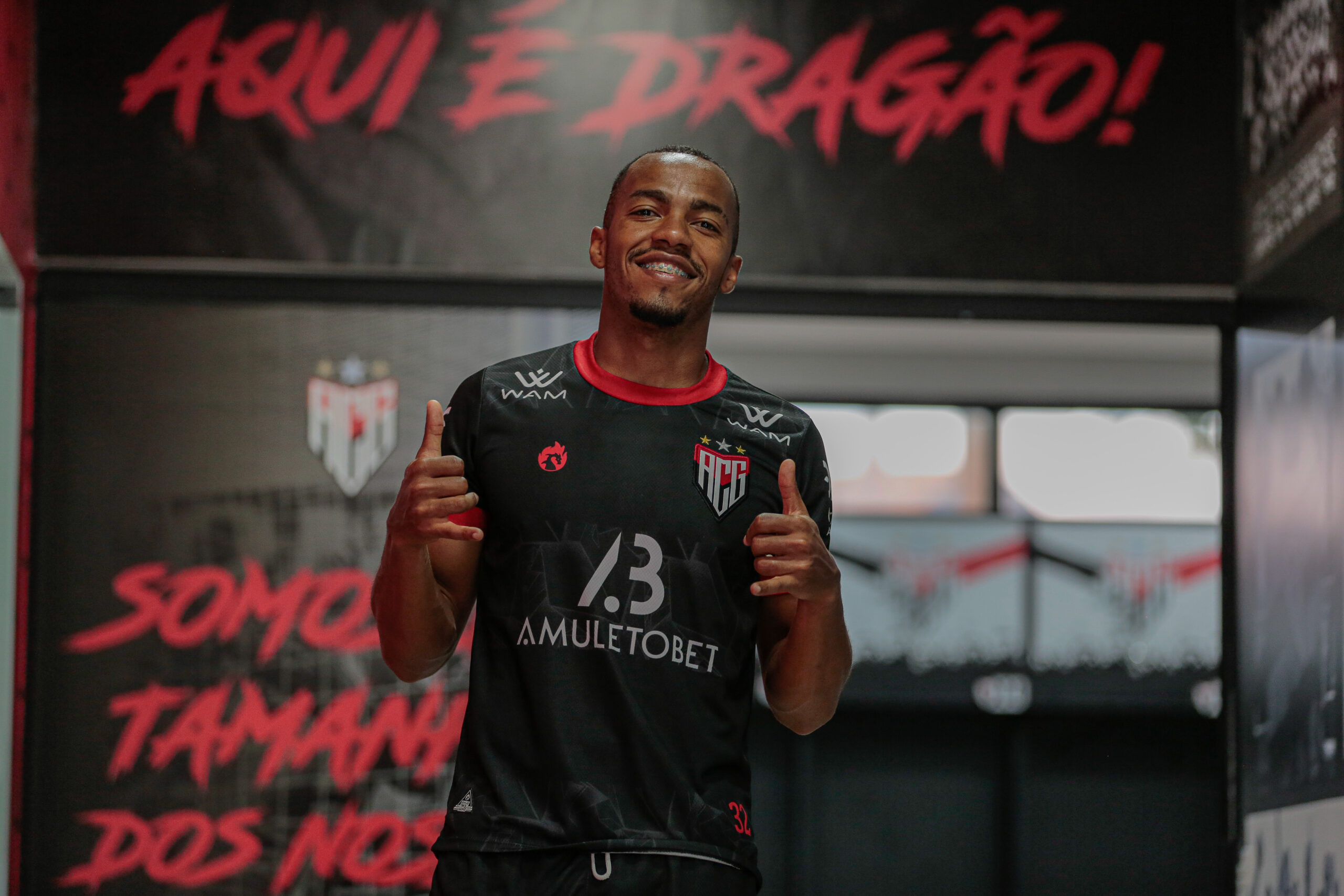 No clássico contra o Vila Nova, o volante Marlon Freitas chegará à marca de 100 jogos com a camisa do Atlético Goianiense | Foto: Bruno Corsino/Atlético-GO