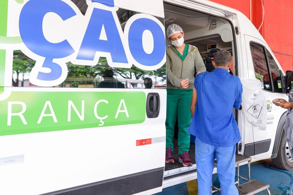 São disponibilizadas a 1ª, 2ª ou a dose de reforço | Foto: Jucimar Sousa