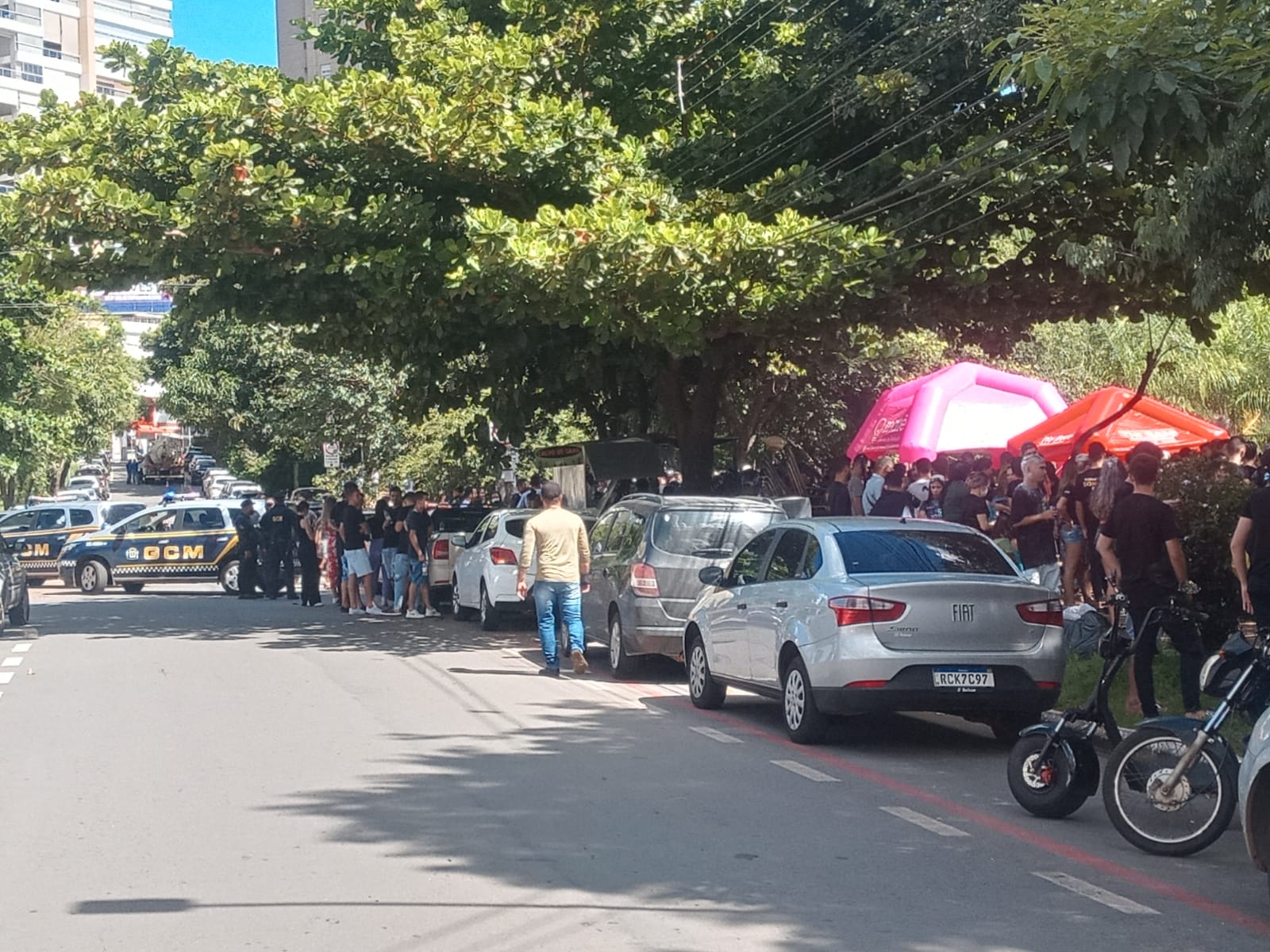 O encontro está sendo realizado no Parque Vaca Brava, em Goiânia | Foto: Reprodução