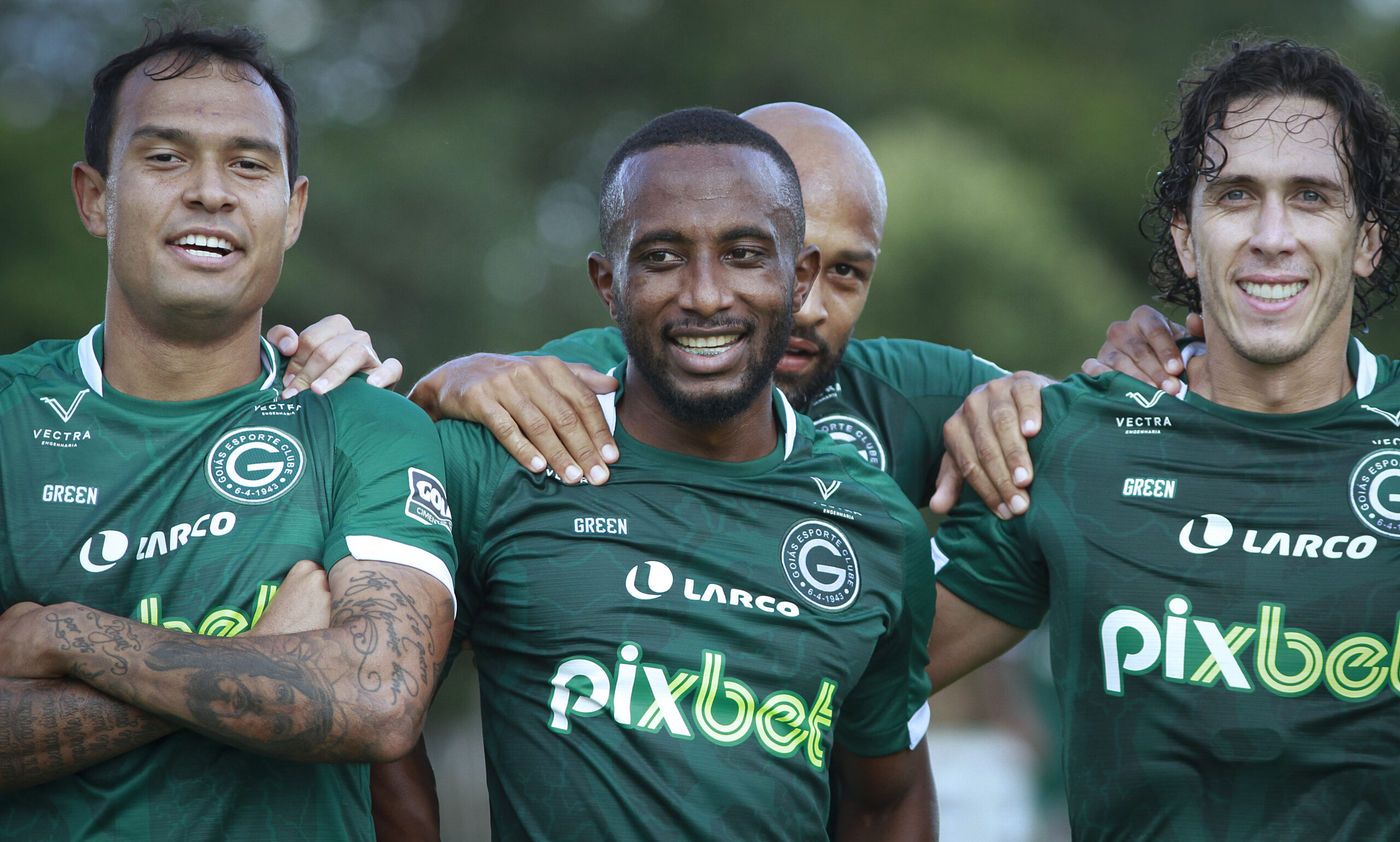 Atacante falou sobre virada da equipe esmeraldina na vitória sobre o Goianésia por 4 a 3 | foto: Rosiron Rodrigues / Goiás EC