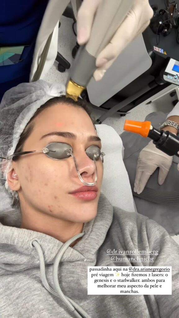 Flávia Pavanelli aparece com rosto sangrando e assusta seguidores