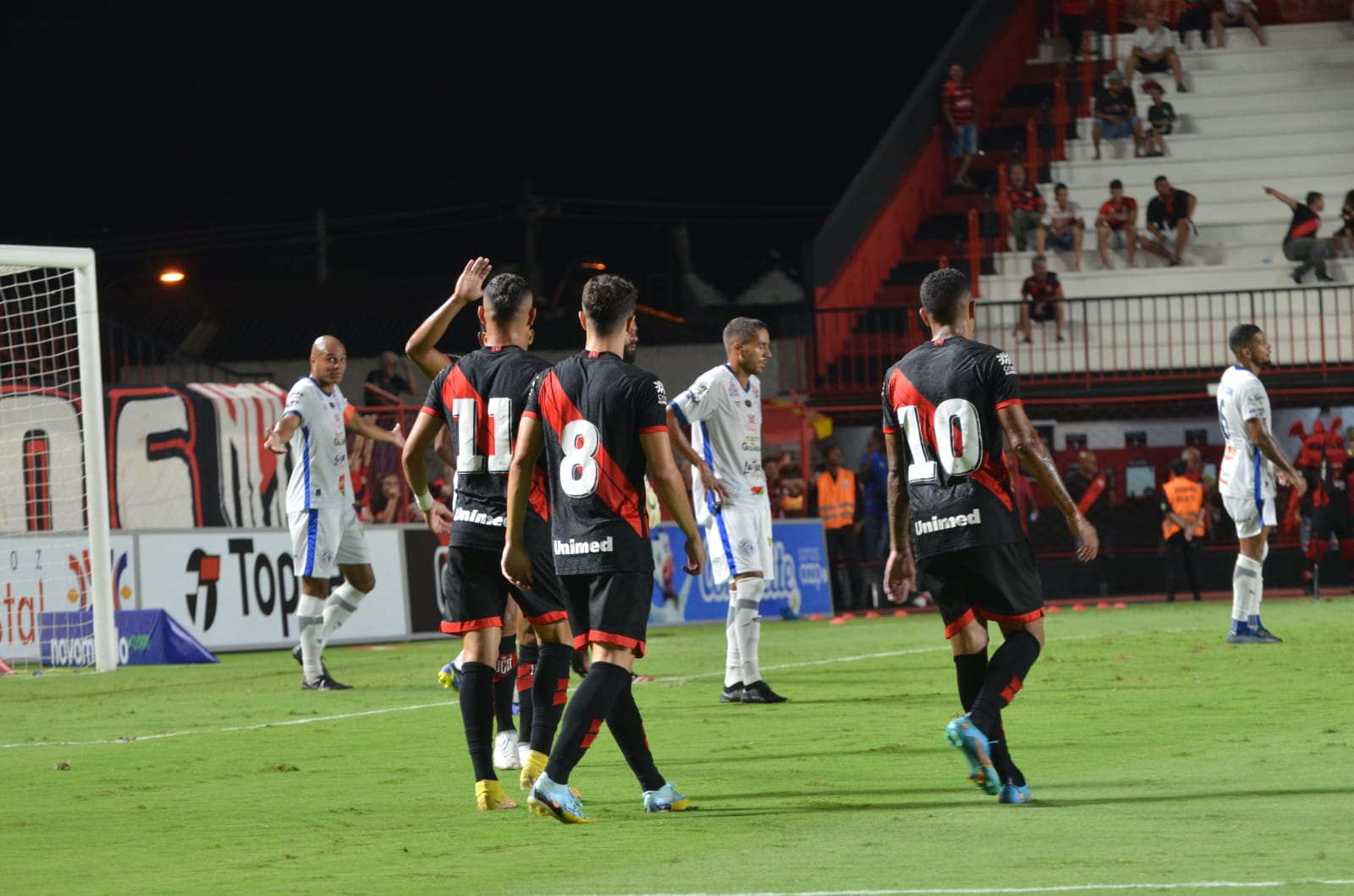 No Estádio Antônio Accioly, o Atlético Goianiense derrotou o Goianésia pelo placar de 3 a 0 | Foto: Afonso Cardoso